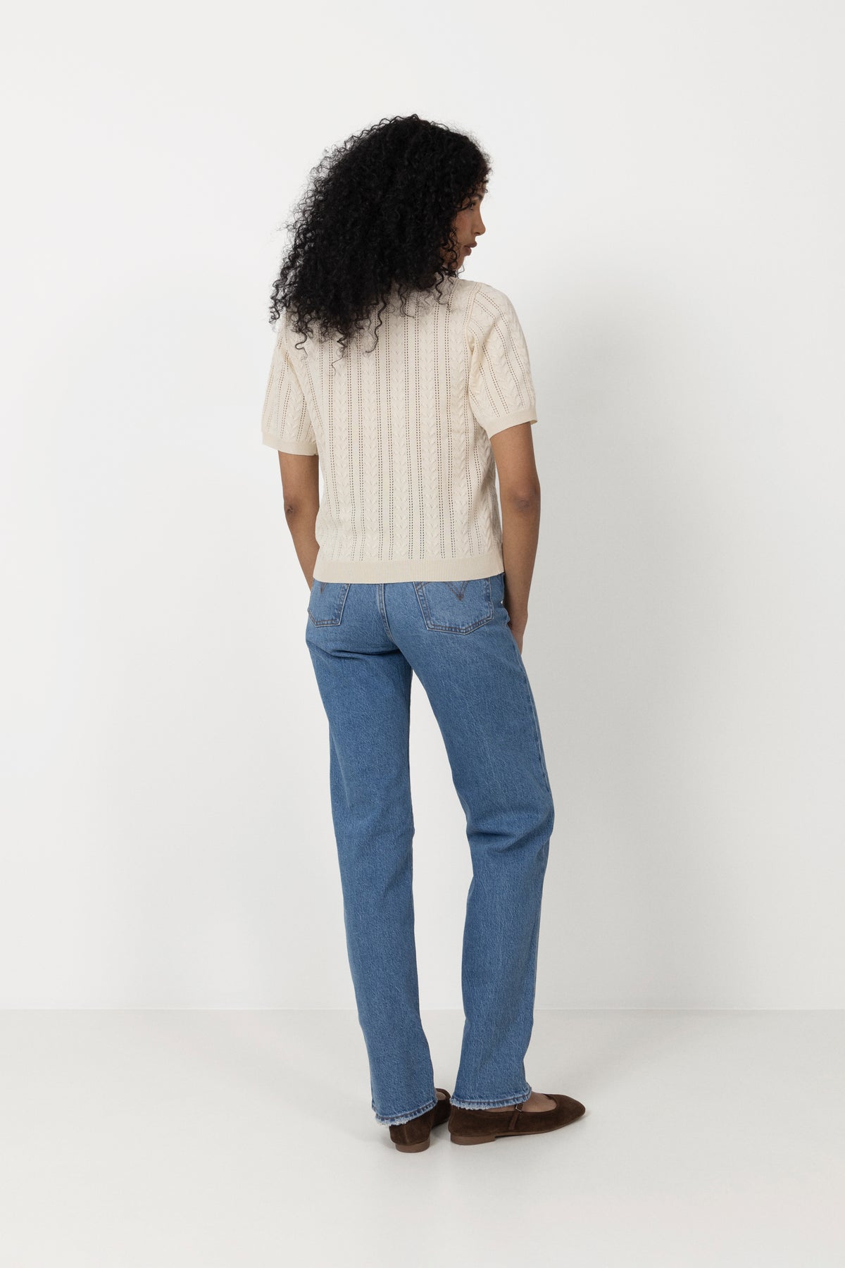 N-Mecca Knit Polo - Ivory