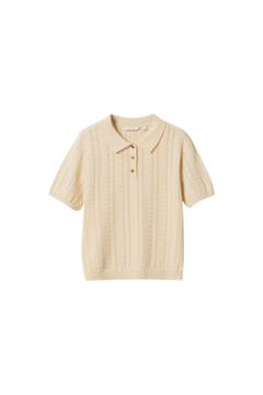 N-Mecca Knit Polo - Ivory