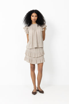 N-Maura Blouse - Grey Ivory