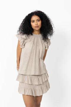 N-Maura Blouse - Grey Ivory