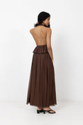N-Madyson Skirt - Tawny Brown
