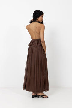 N-Madyson Skirt - Tawny Brown