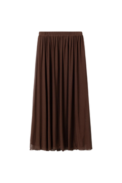 N-Madyson Skirt - Tawny Brown