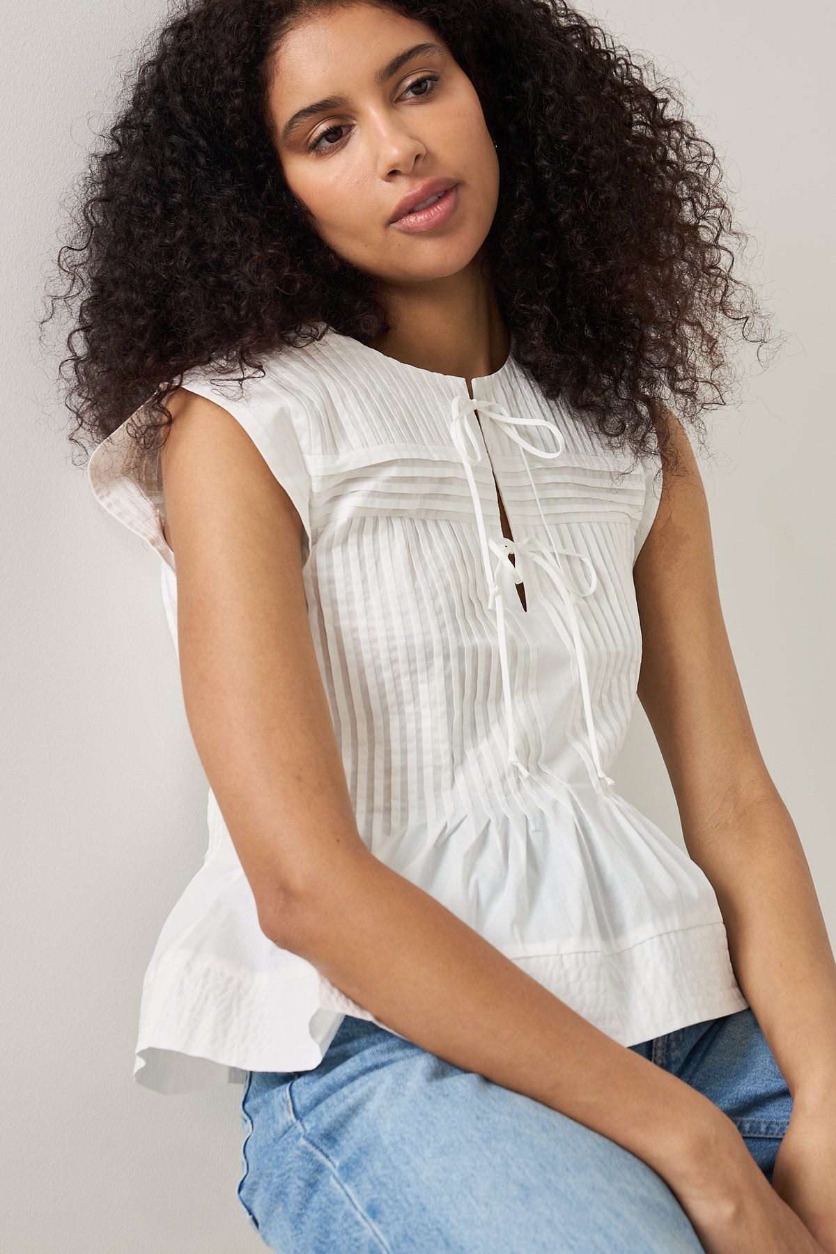 Mavie Top - White