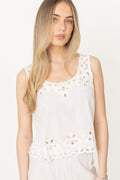 Evie Top - White