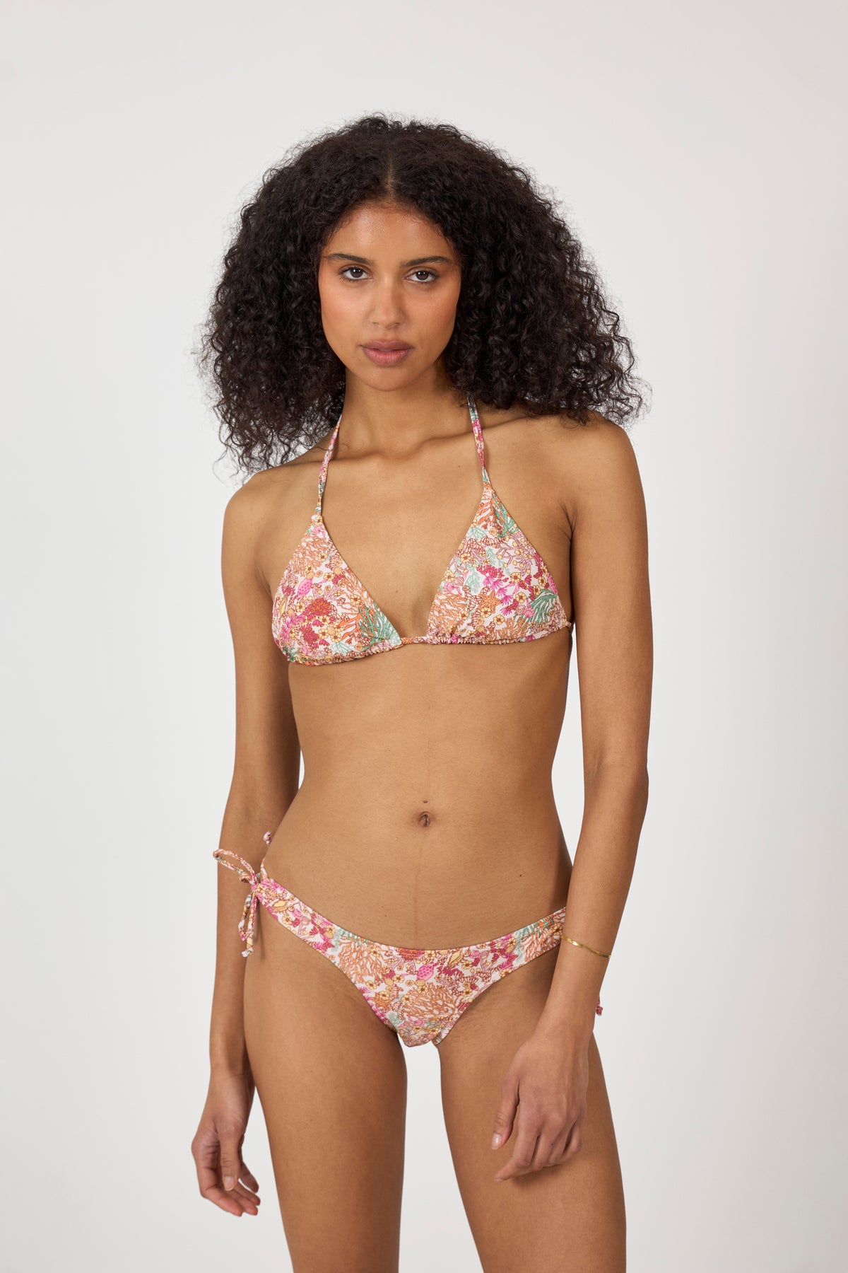 Corallo Bibi Bikini Briefs - Cone Flower Pink