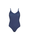 Polka Dot Bea Swimsuit - Navy Blue