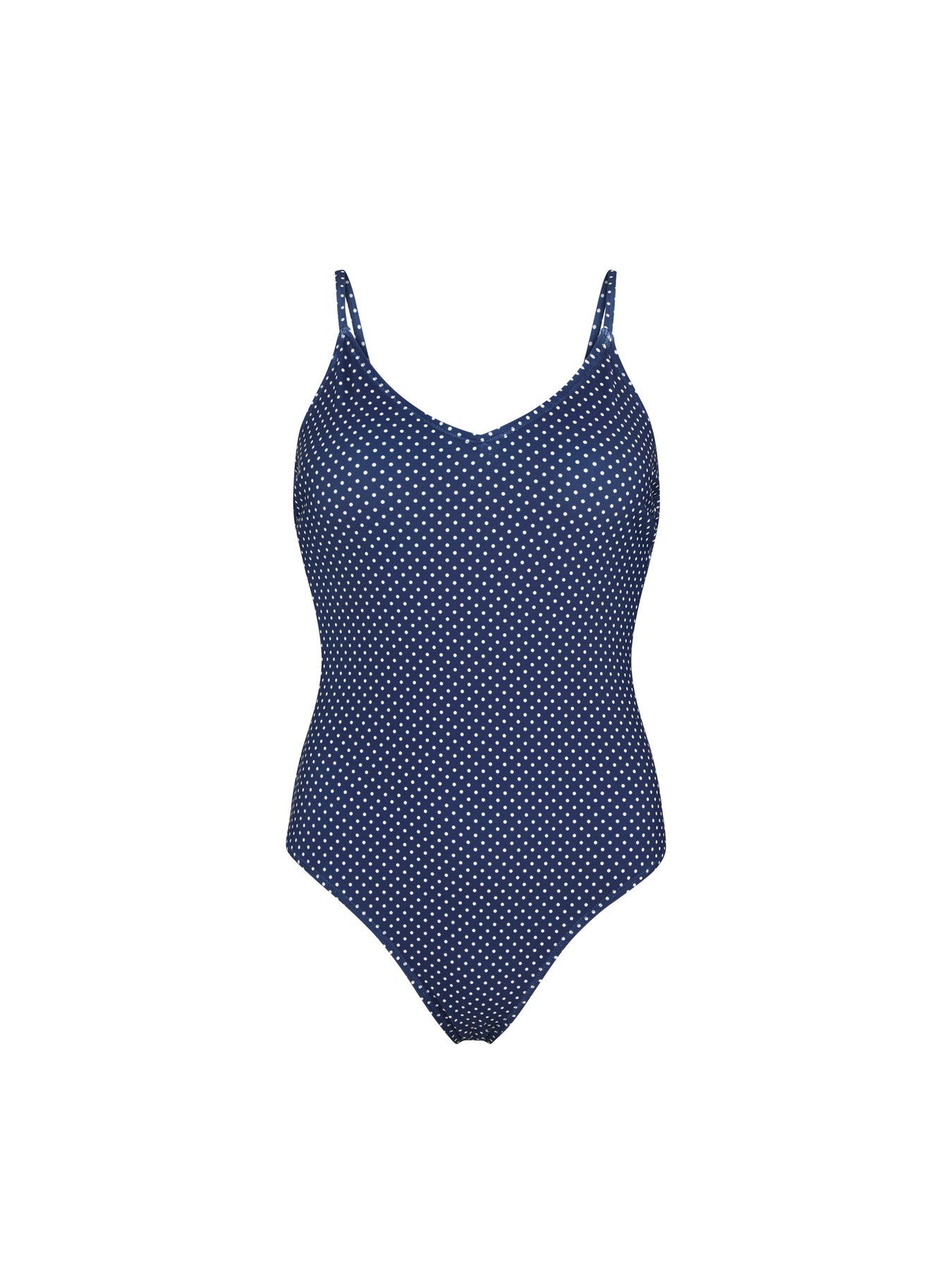 Polka Dot Bea Swimsuit - Navy Blue
