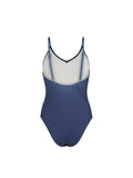 Polka Dot Bea Swimsuit - Navy Blue