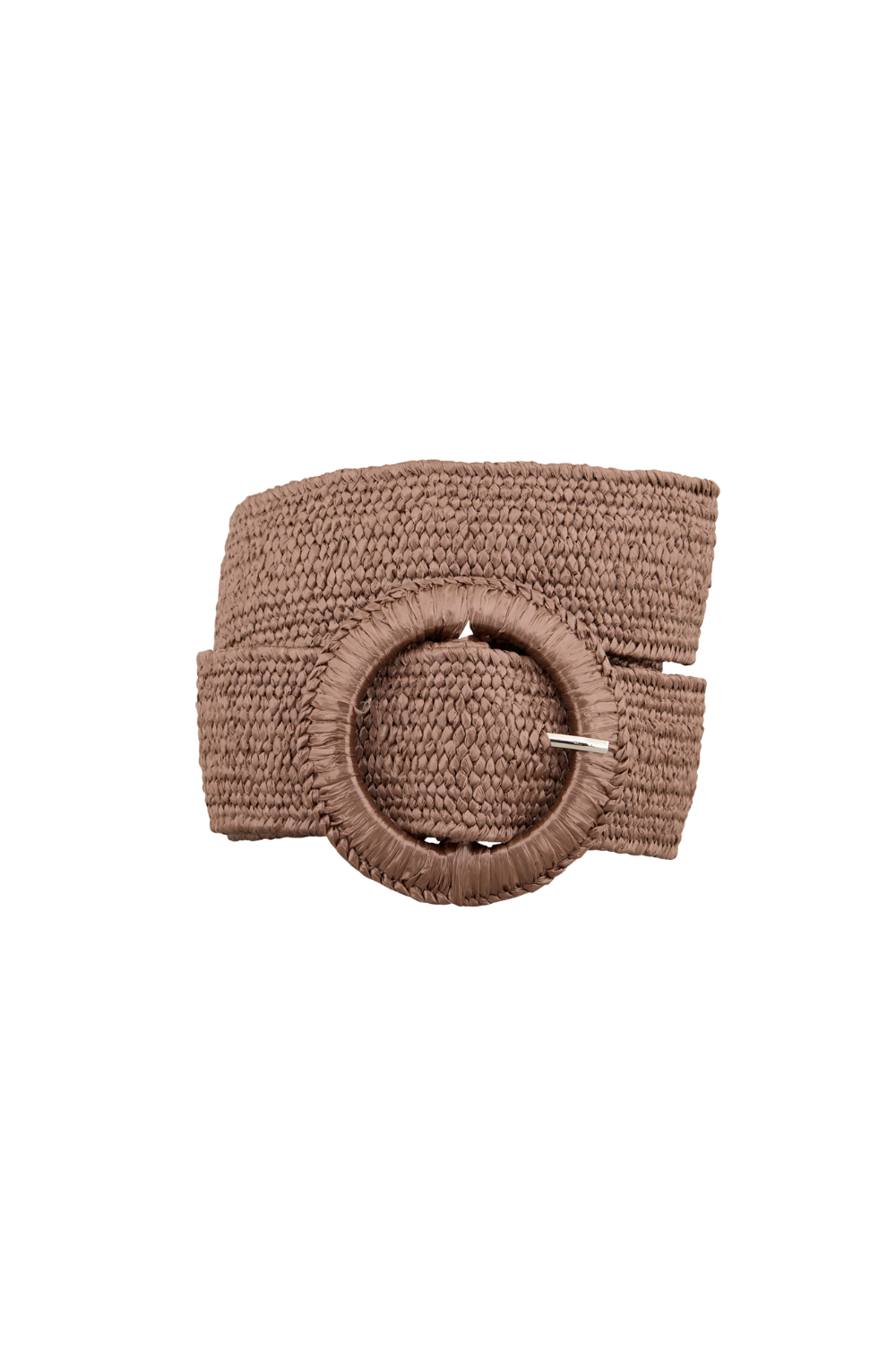 Wide Zia Belt - Cappuccino Brown