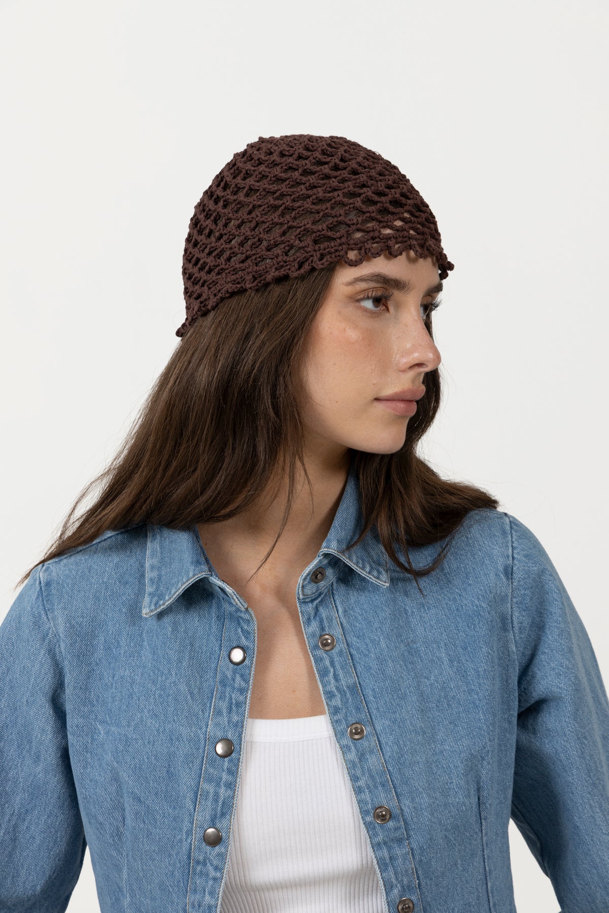 Croha Skull Hat - Hot Fudge Brown