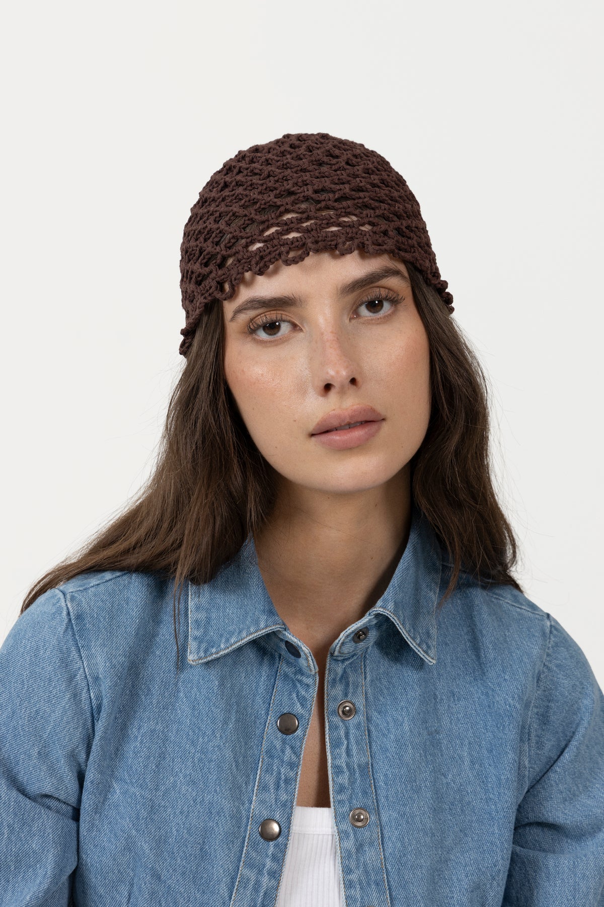 Croha Skull Hat - Hot Fudge Brown