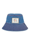 Denima Stitch Bucket Hat - Denim