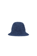 Strawchet Saverina Straw Hat - Vintage Indigo Blue