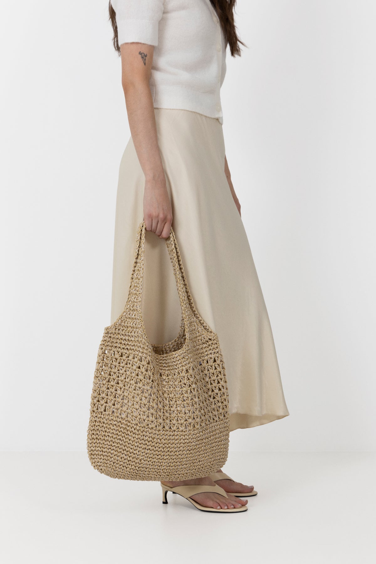 Strawchet Riley Bag - Nature