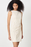 Croflora Triangle Scarf - Birch White