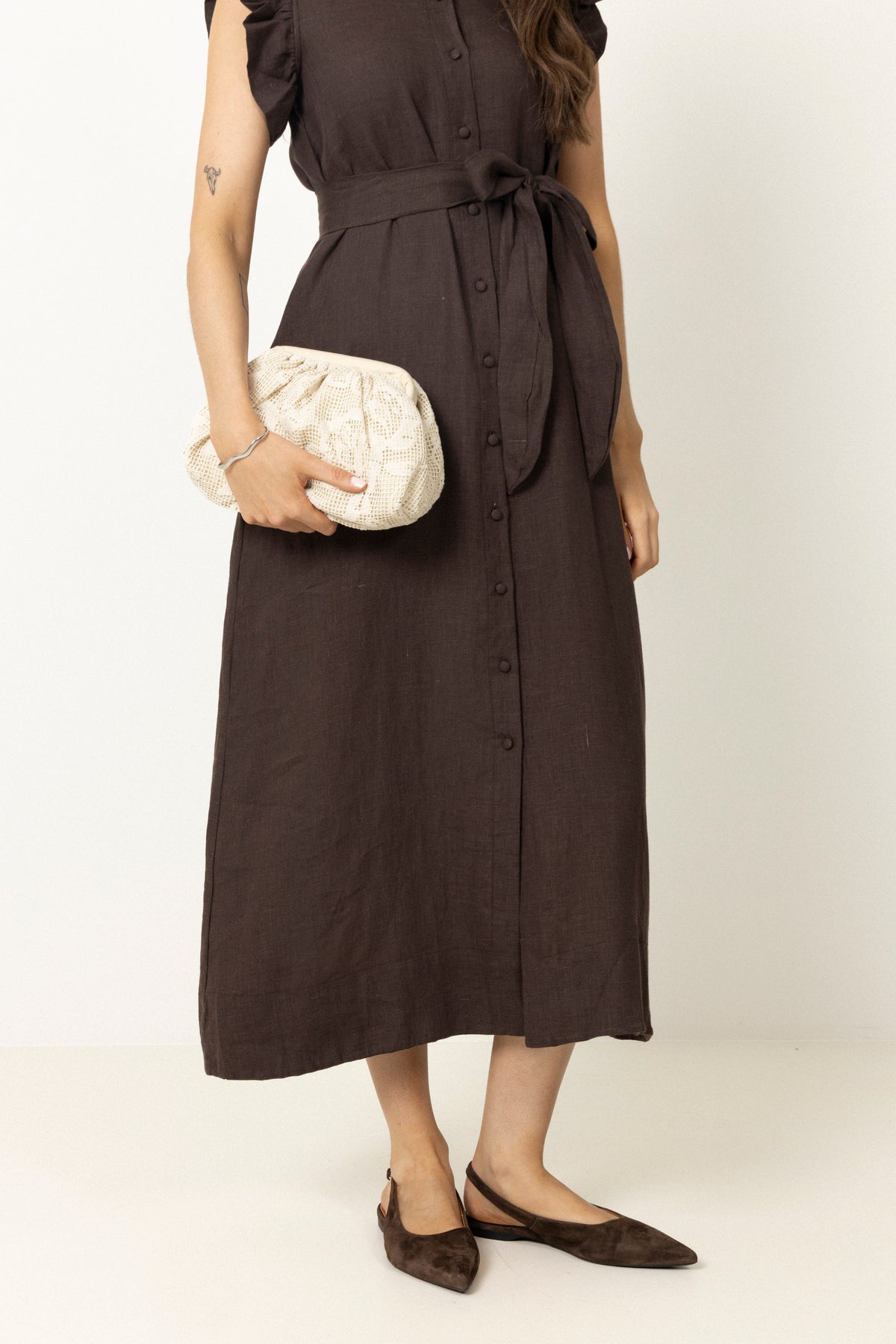 Croflora Bonita Bag - Birch White