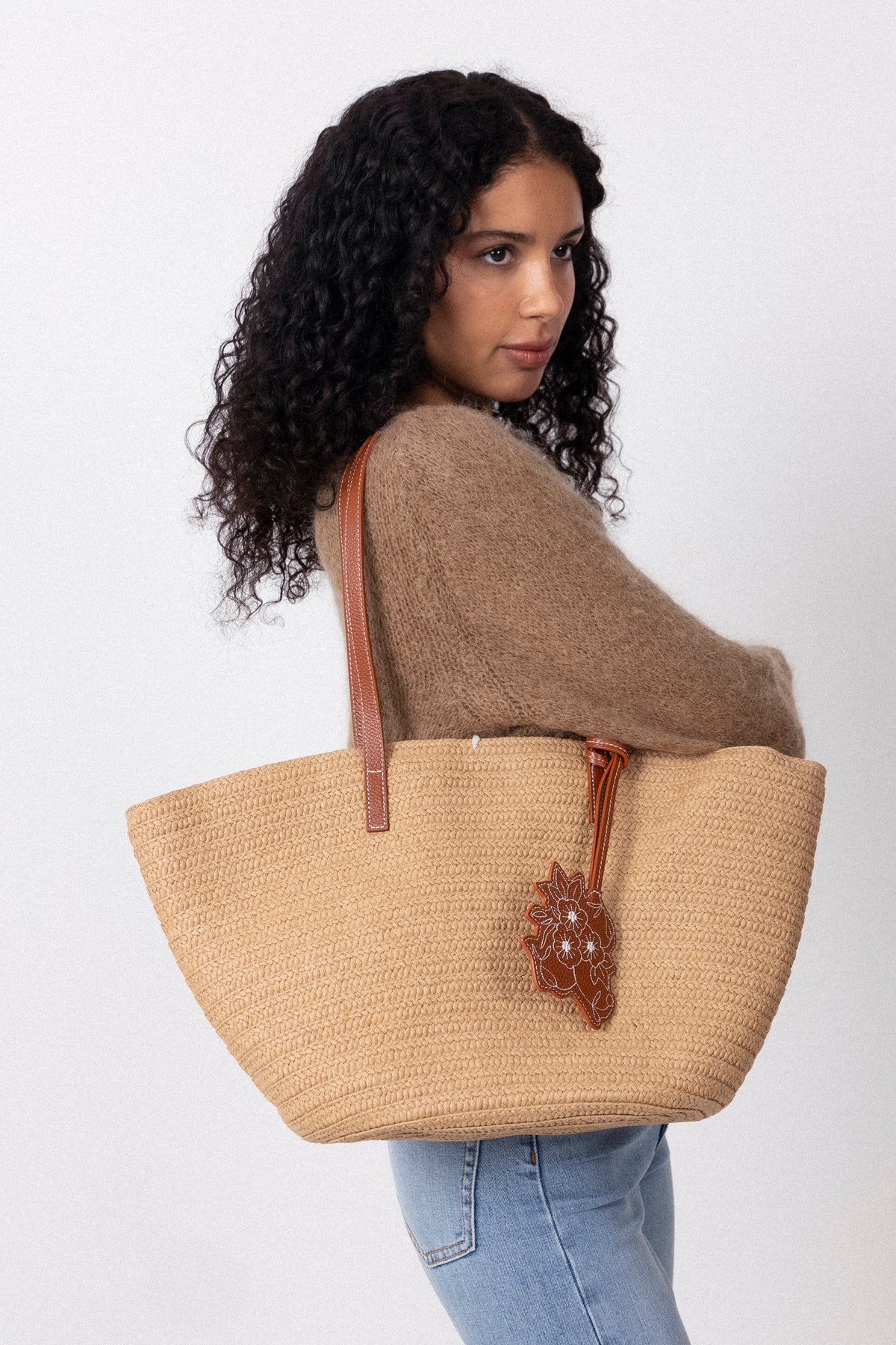 Strawly Luca Bag - Dark Nature