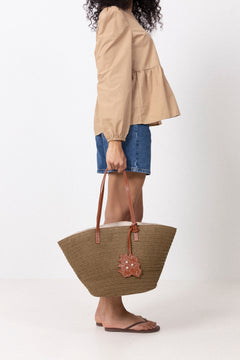 Strawly Luca Bag - Green Moss