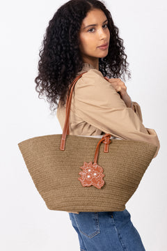 Strawly Luca Bag - Green Moss