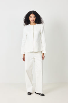 Linen Noir Blazer - Off White