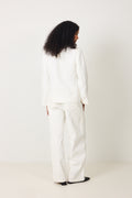 Linen Noir Blazer - Off White