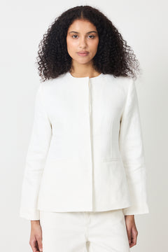 Linen Noir Blazer - Off White
