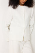 Linen Noir Blazer - Off White