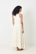 Vivienne Organza Skirt - Cream