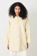 Oversized Canvas Jacket - Panna Cotta
