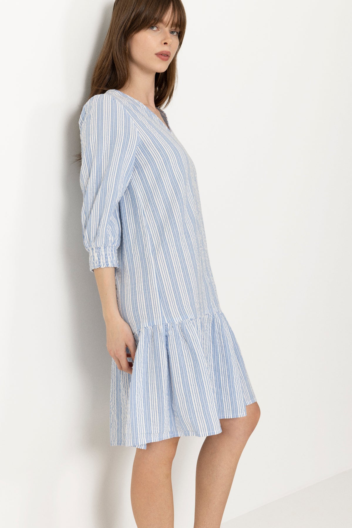 Talia Dress - Light Blue