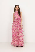 Angel Maxi Dress - Pink Tulip