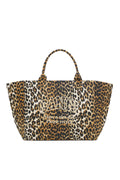 Shopper Xxl Pocket Print - Leopard