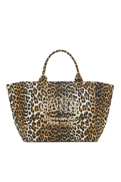 Shopper XXL Pocket Print - Leopard