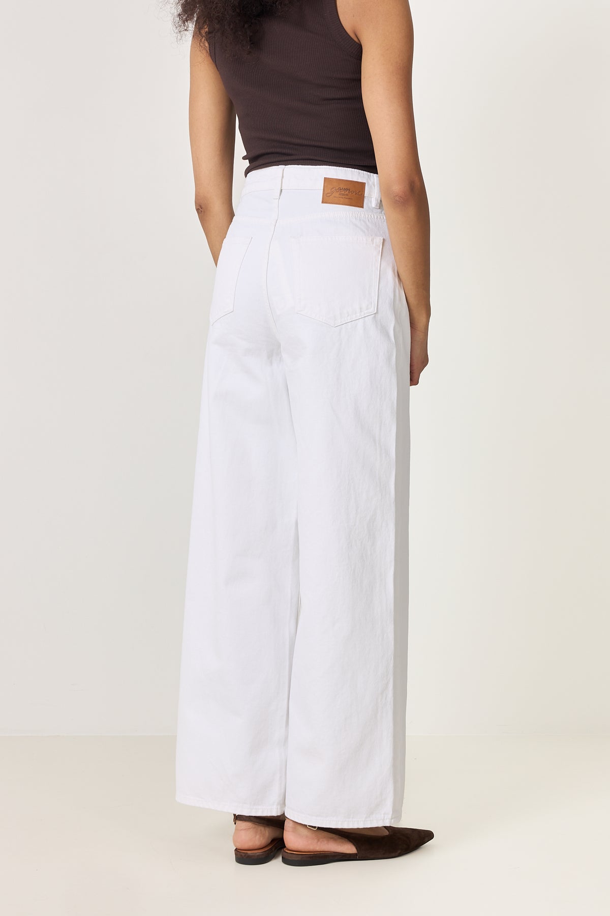 White Denim Lari Jeans - Bright White