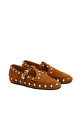 Mary Jenny Studs Suede - Caramel Café