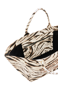 XXL Shopper Zebra - Egret