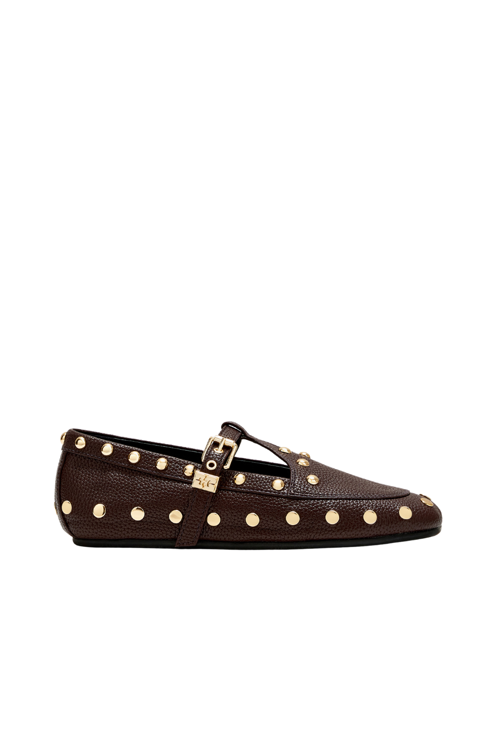 Mary Jenny Studs Grained - Chicory Coffee