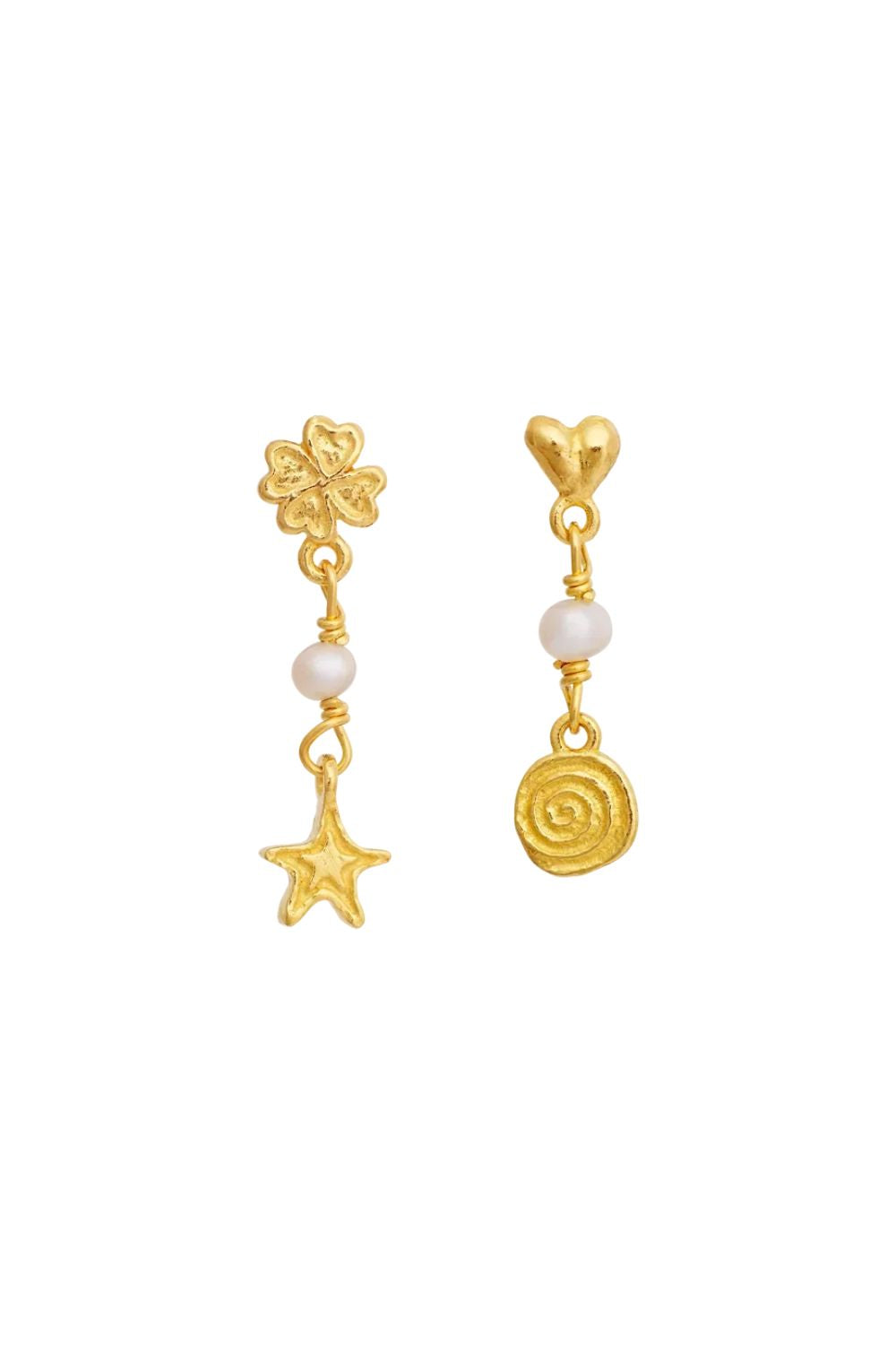 Evante Earrings - Gold
