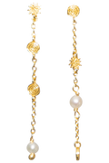 Jeannie Earrings - Gold