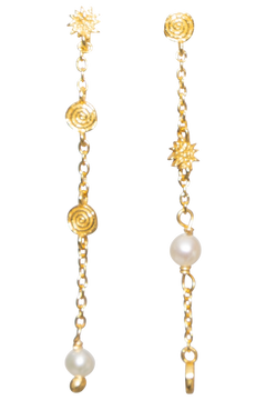 Jeannie Earrings - Gold