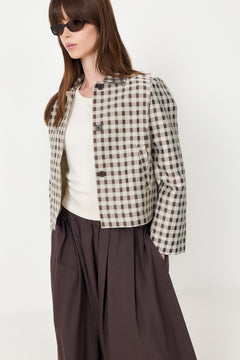 Boxy Jacket - Checks