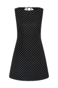 Jacie Mini Dress - Lola Polka Dot Black/Cream