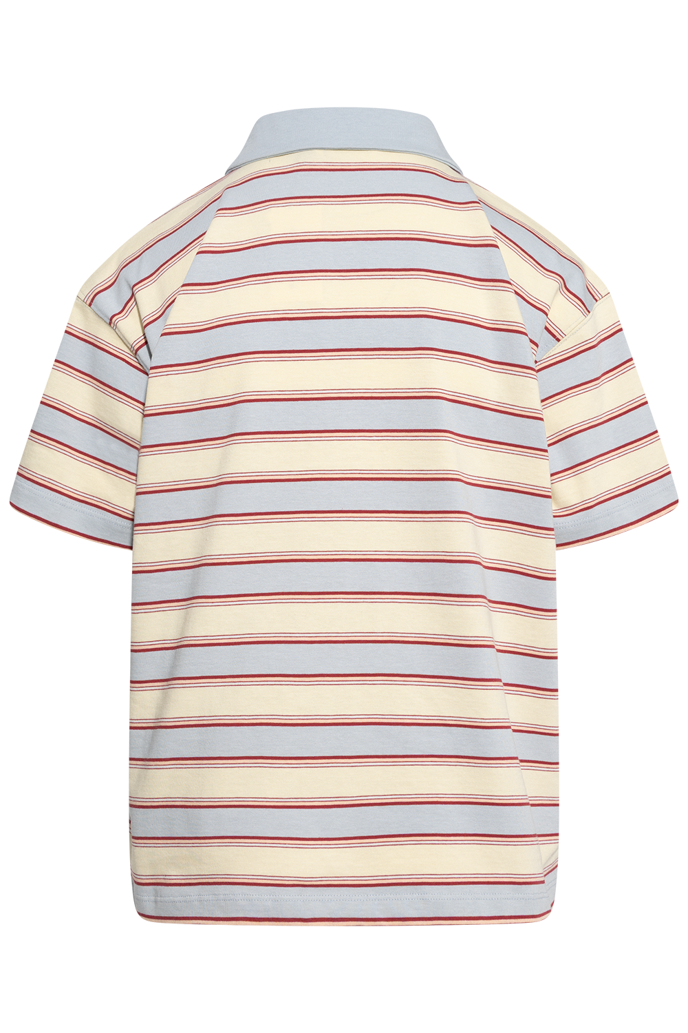 Evelyn Polo Tee - Ocean Stripe