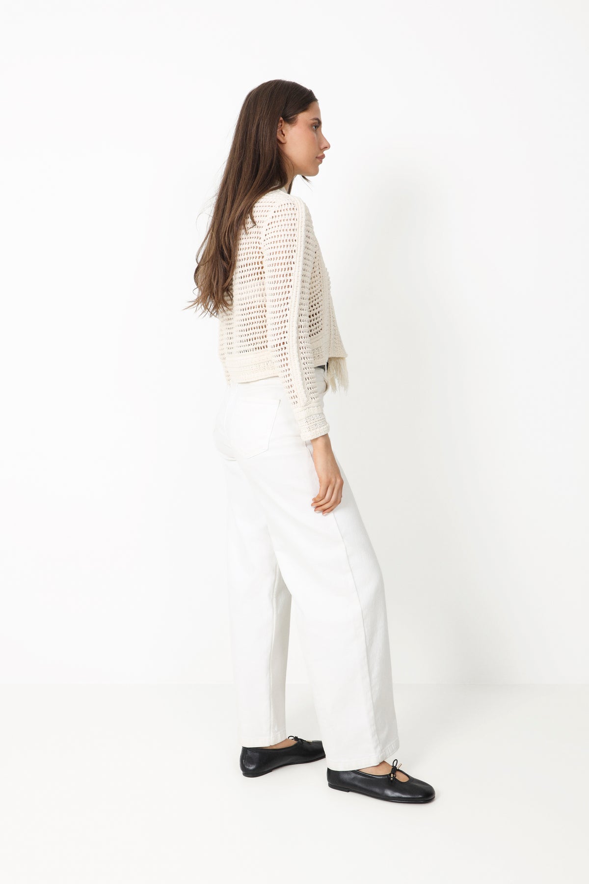 Cardigan Bianca - Ecru