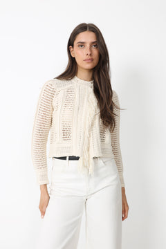 Cardigan Bianca - Ecru