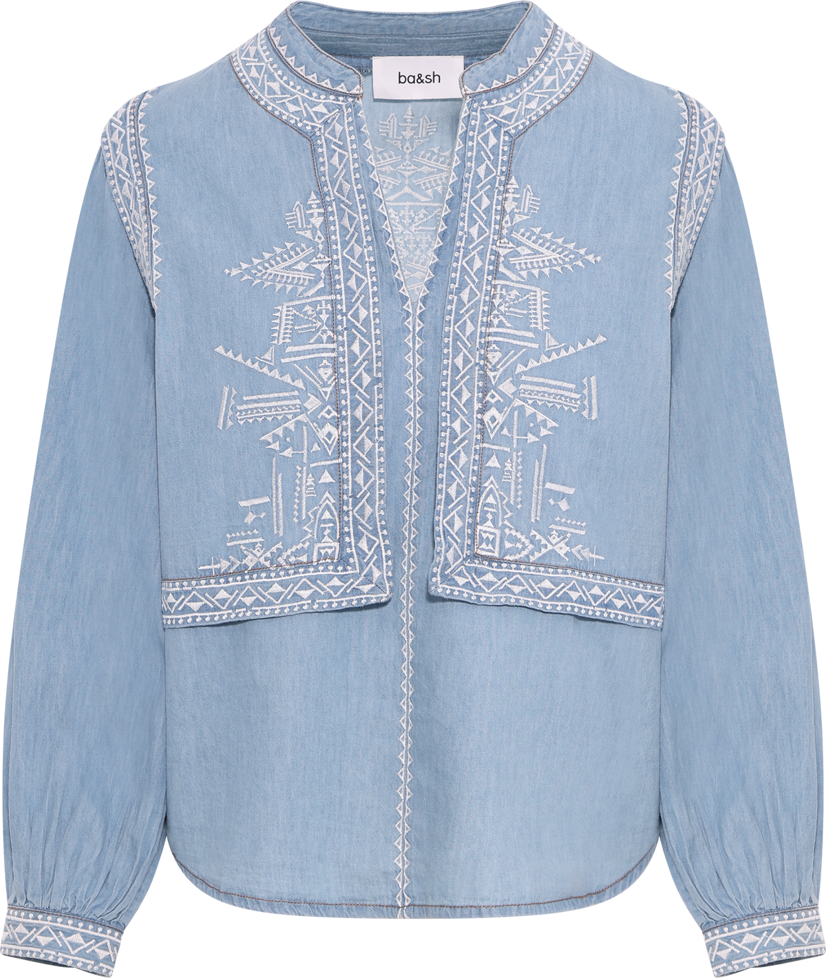 Blouse Laura - Light Used Blue