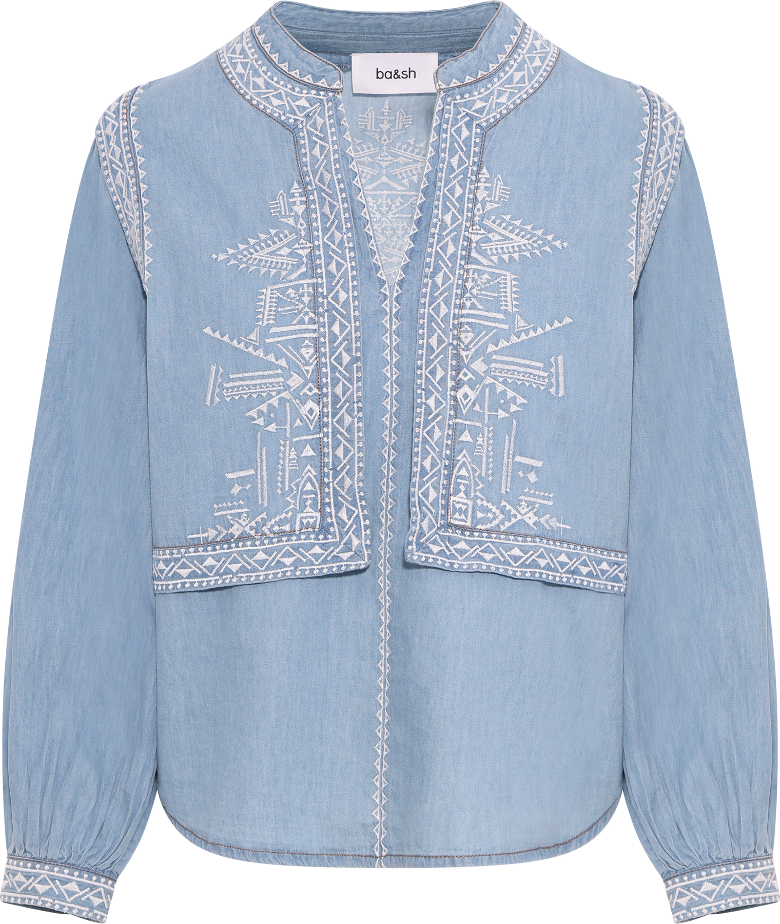 Blouse Laura - Light Used Blue