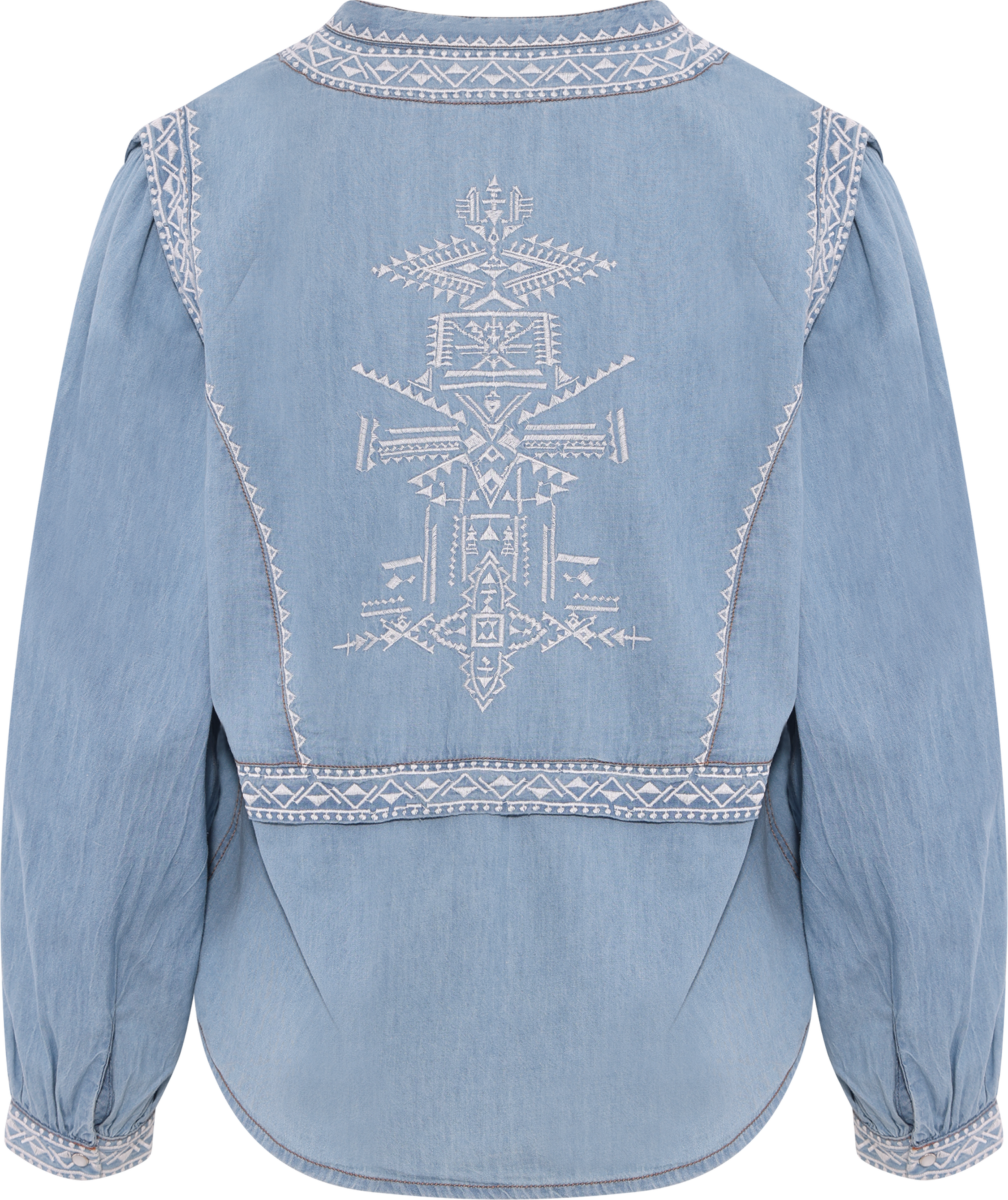 Blouse Laura - Light Used Blue