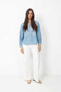 Blouse Laura - Light Used Blue